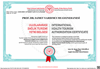 Health Tourism Authorization Certificate